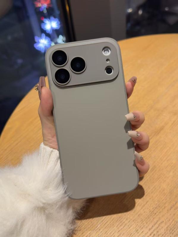 Kućište za iPhone - matirani akrilni stražnji pokrov, zaštita od ogrebotina, pada i otisaka prstiju, japansko-korejski stil, kompatibilno s iPhone 15 Pro/16 Pro/17 Pro/17 Pro Max
