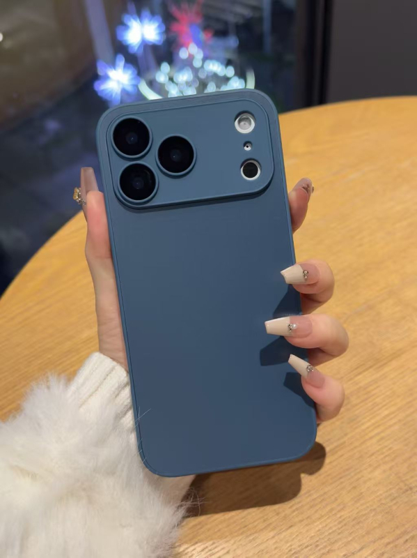 Kućište za iPhone - matirani akrilni stražnji pokrov, zaštita od ogrebotina, pada i otisaka prstiju, japansko-korejski stil, kompatibilno s iPhone 15 Pro/16 Pro/17 Pro/17 Pro Max
