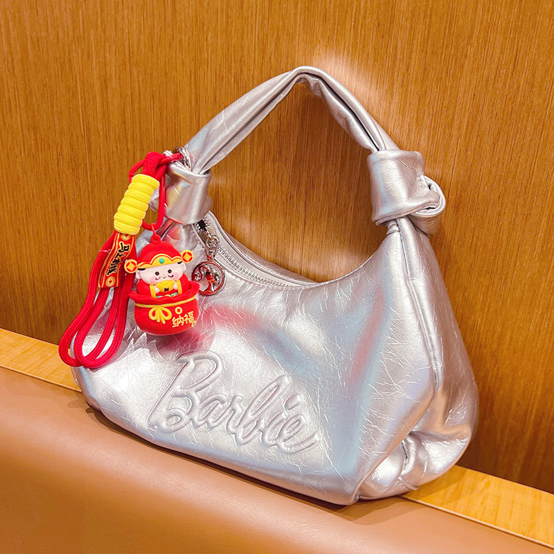 Ключодържател: въртящ се Бог на богатството, PVC, карикатурен стил, Годината на коня