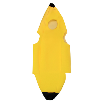 Odrasli Kostim Banana Superman – cosplay odijelo za crtani lutku, unisex, pleteni smiješani materijal, poliester 90–95%