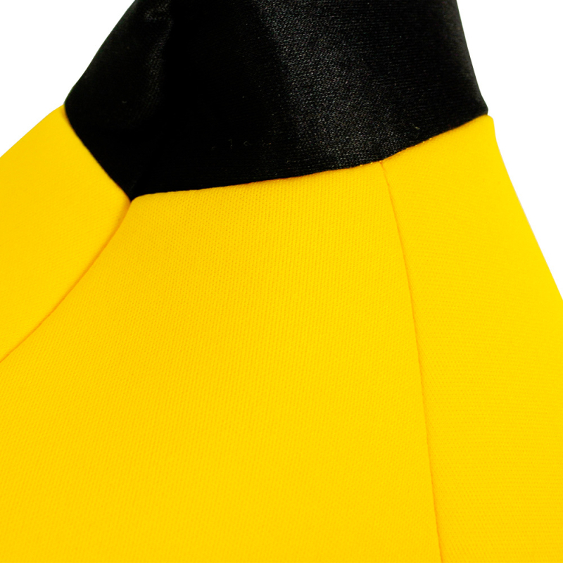 Odrasli Kostim Banana Superman – cosplay odijelo za crtani lutku, unisex, pleteni smiješani materijal, poliester 90–95%