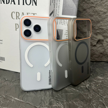 Čvrsto kućište s mat završnom površinom i magnetskim pričvršćivanjem za iPhone 17 Pro i 16 Pro, PC-15 zaštitno kućište