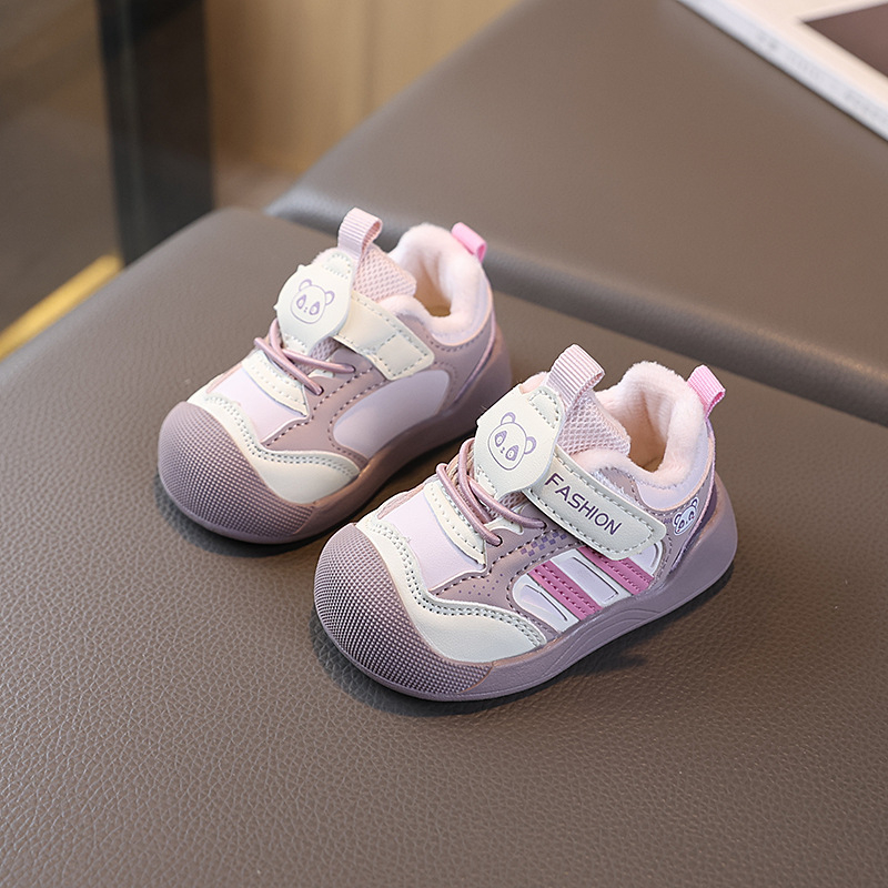 Zimske cipele za bebe i malu djecu, unisex, 12–36 mjeseci, protuklizna mekana potplata, Velcro zatvaranje