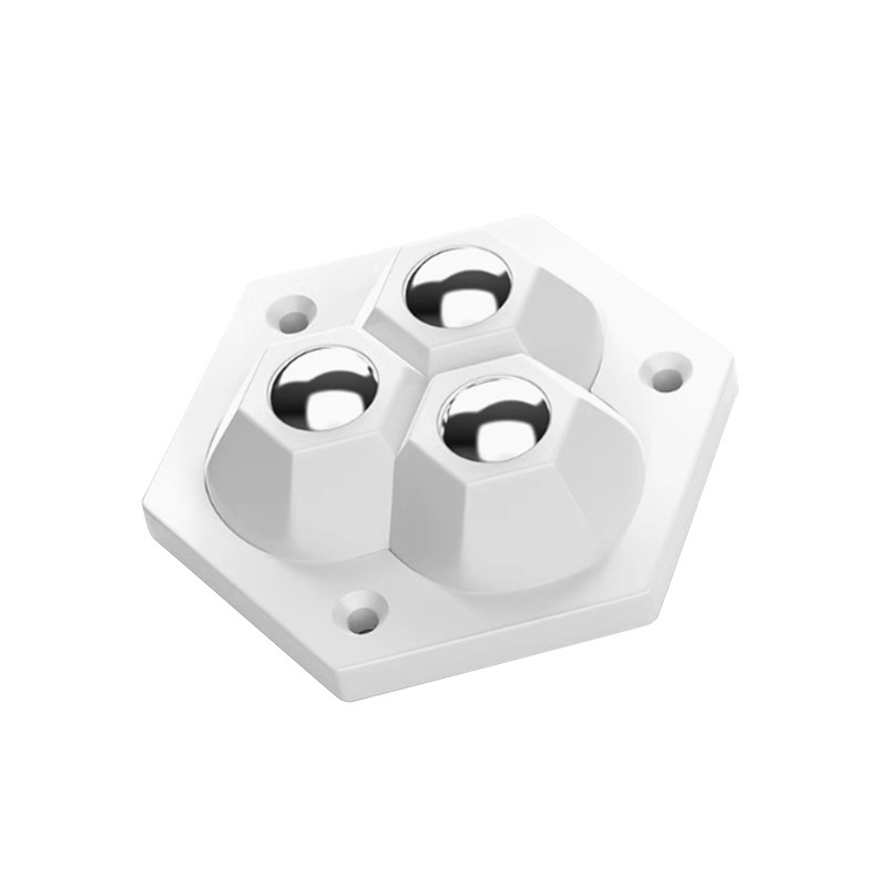 Qianchuan role autoadezive pentru dulapuri, silențioase, cu rulmenți cu bile, ABS + bile de oțel, rezistente la uzură