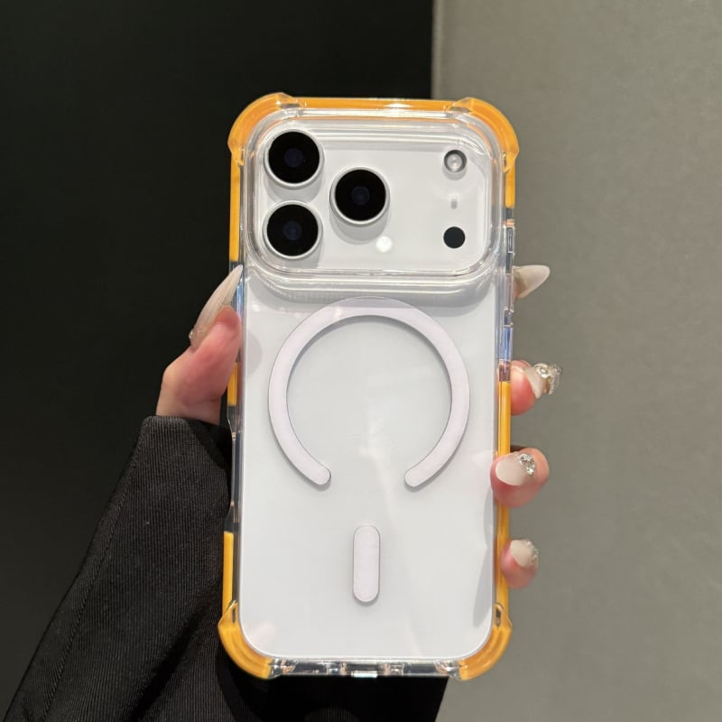 Tvrdi PC futrola s 2‑u‑1 magnetom za iPhone 14–17 Pro/Max, otporna na ogrebotine i padove