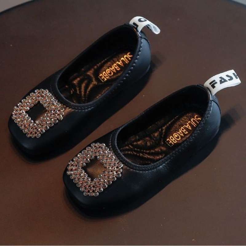 Dječje kožne cipele za djevojčice, gornji dio Space leather, srednji visoki dio (Mid-top), zimske, gumeni potplat, stil princeze