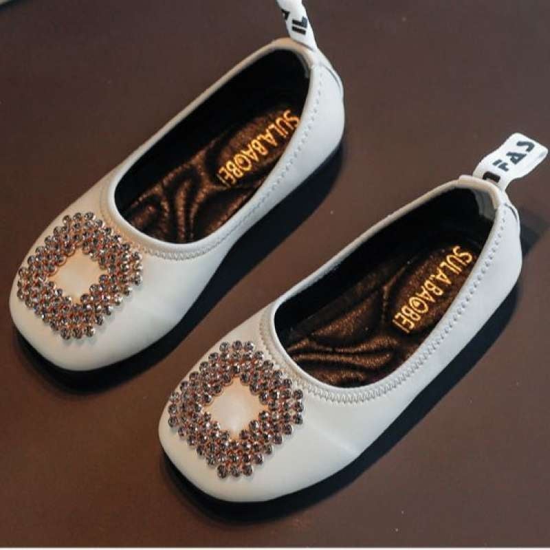 Dječje kožne cipele za djevojčice, gornji dio Space leather, srednji visoki dio (Mid-top), zimske, gumeni potplat, stil princeze