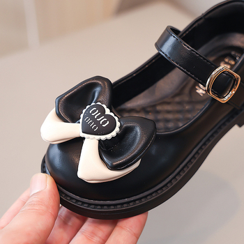 Dječje loaferice u britskom stilu, PU gornji dio, uložak od umjetnog krzna, gumena potplat, Velcro zatvaranje, unisex