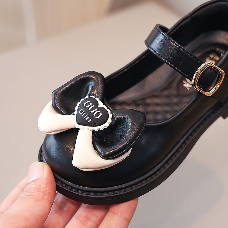 Dječje loaferice u britskom stilu, PU gornji dio, uložak od umjetnog krzna, gumena potplat, Velcro zatvaranje, unisex