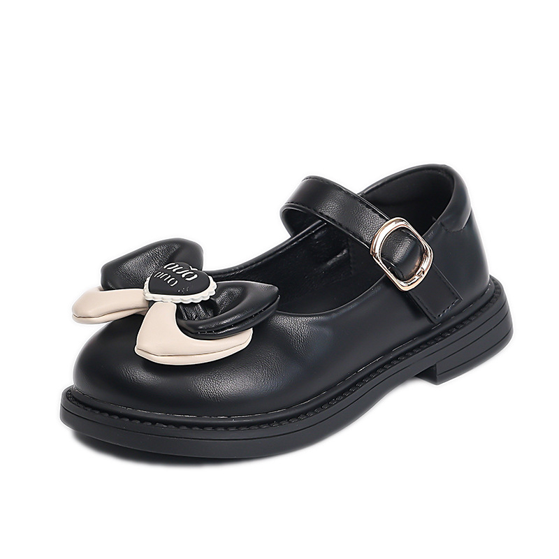 Dječje loaferice u britskom stilu, PU gornji dio, uložak od umjetnog krzna, gumena potplat, Velcro zatvaranje, unisex