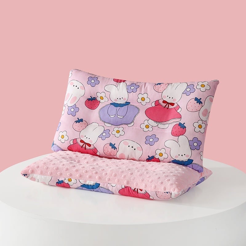 Παιδικό μαξιλάρι από αφρό μνήμης με κάλυμμα από 100% βαμβάκι, ορθογώνιο σχήμα, ύψος 5–10 εκ