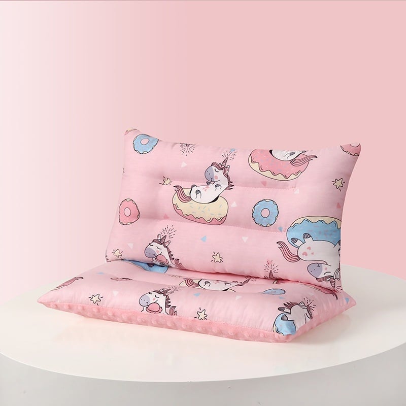 Παιδικό μαξιλάρι από αφρό μνήμης με κάλυμμα από 100% βαμβάκι, ορθογώνιο σχήμα, ύψος 5–10 εκ