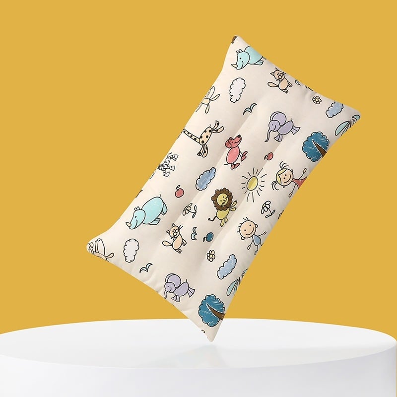 Παιδικό μαξιλάρι από αφρό μνήμης με κάλυμμα από 100% βαμβάκι, ορθογώνιο σχήμα, ύψος 5–10 εκ