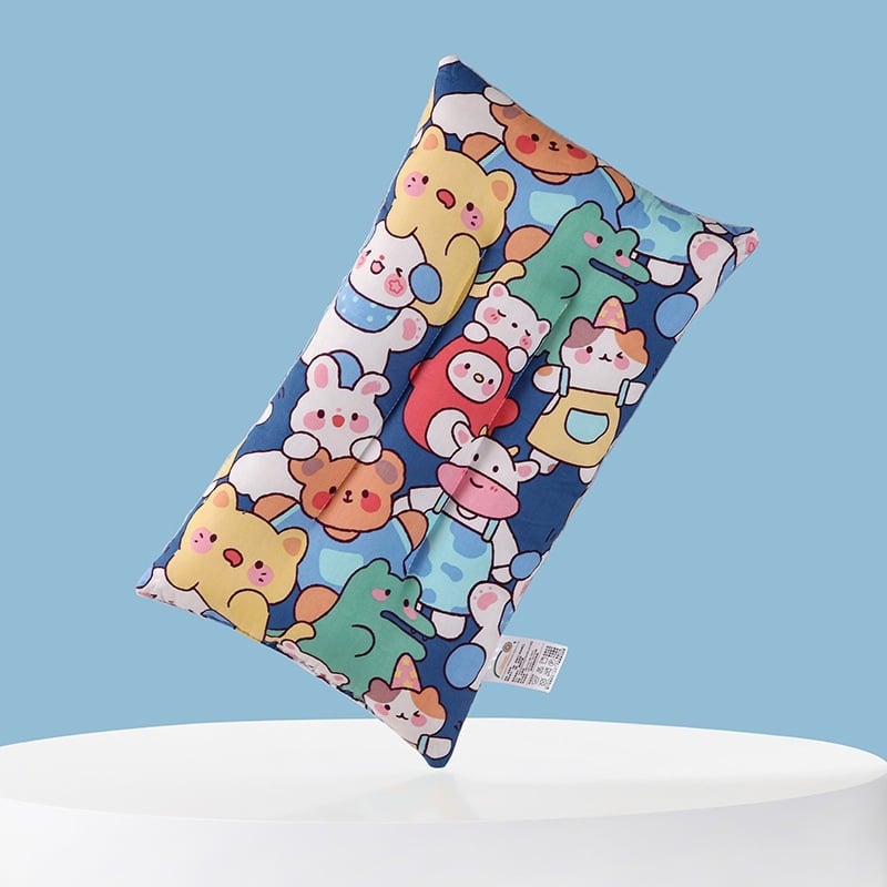 Παιδικό μαξιλάρι από αφρό μνήμης με κάλυμμα από 100% βαμβάκι, ορθογώνιο σχήμα, ύψος 5–10 εκ