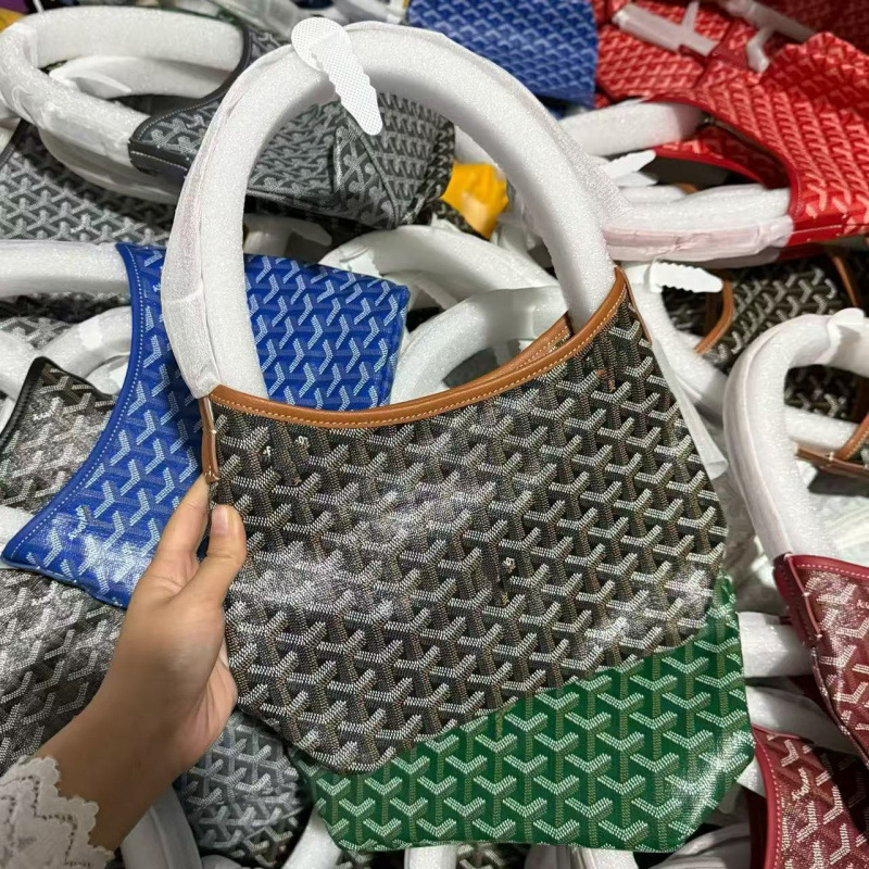Dog Tooth uzorak Tote torba u hoboskom stilu, PVC tijelo, konopna podstava, zatvaranje na zip, unutarnji pretinac sa zipom, jednodjelna naramenica, za svakodnevnu upotrebu
