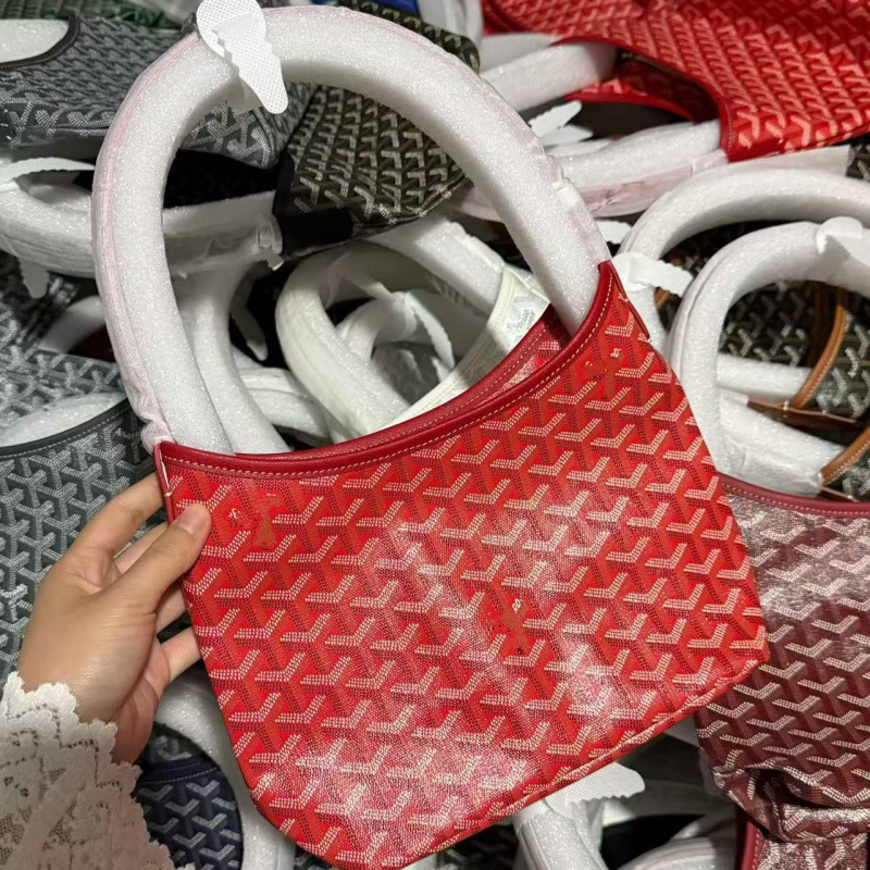 Dog Tooth uzorak Tote torba u hoboskom stilu, PVC tijelo, konopna podstava, zatvaranje na zip, unutarnji pretinac sa zipom, jednodjelna naramenica, za svakodnevnu upotrebu