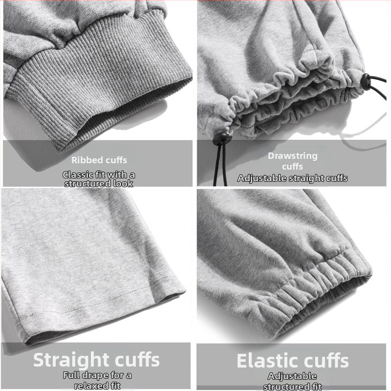 Pánske športové nohavice s voľným strihom, rovné nohavice, stredný pás; mikroelastické, polyesterový materiál 96–100%