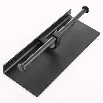 Αλουμινένιος τοίχου κρατήρας χαρτιού τουαλέτας, χωρίς διάτρηση, με κουτί χαρτιού διπλής χρήσης και θήκη τηλεφώνου