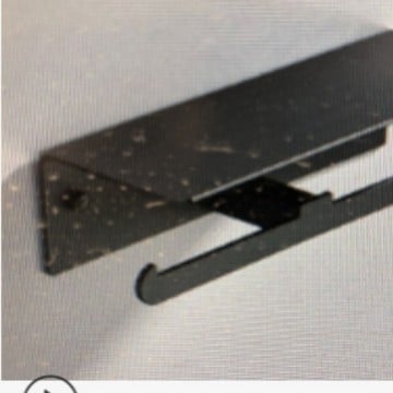 Αλουμινένιος τοίχου κρατήρας χαρτιού τουαλέτας, χωρίς διάτρηση, με κουτί χαρτιού διπλής χρήσης και θήκη τηλεφώνου