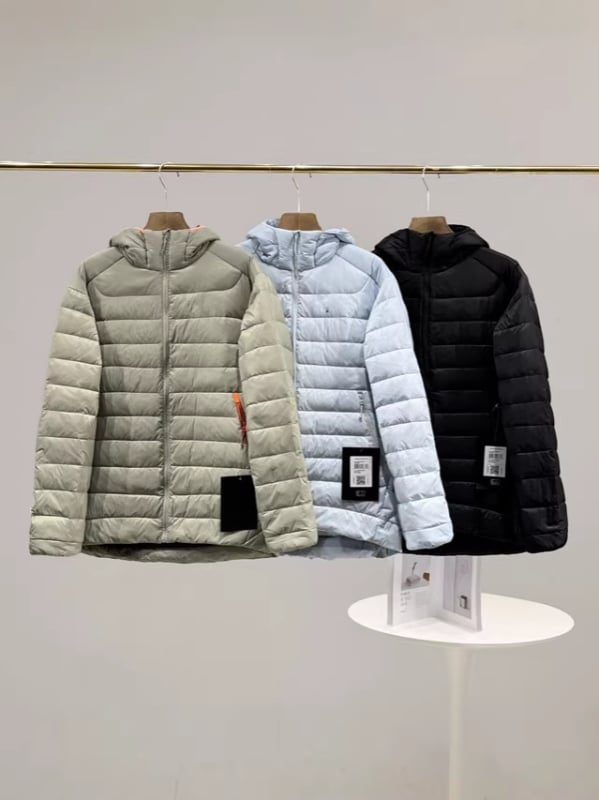 Adventure Line πουπουλένιο μπουφάν, πλήρωση 750 από λευκό χήνα πούπουλο, με κουκούλα, εξωτερικό ύφασμα πολυπροπυλένιο, κατάλληλο για ελαφρύ κρύο (-5℃ έως 0℃)