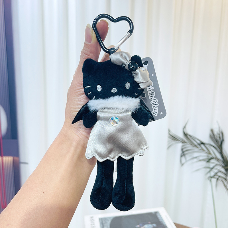 Плюшена котка кукла — животински дизайн, супер мека къса плюш, пълнител PP памук, полиестерно влакно, номер zl906