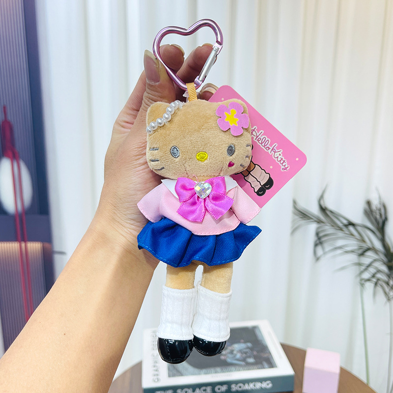 Плюшена котка кукла — животински дизайн, супер мека къса плюш, пълнител PP памук, полиестерно влакно, номер zl906