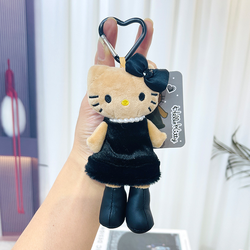 Плюшена котка кукла — животински дизайн, супер мека къса плюш, пълнител PP памук, полиестерно влакно, номер zl906