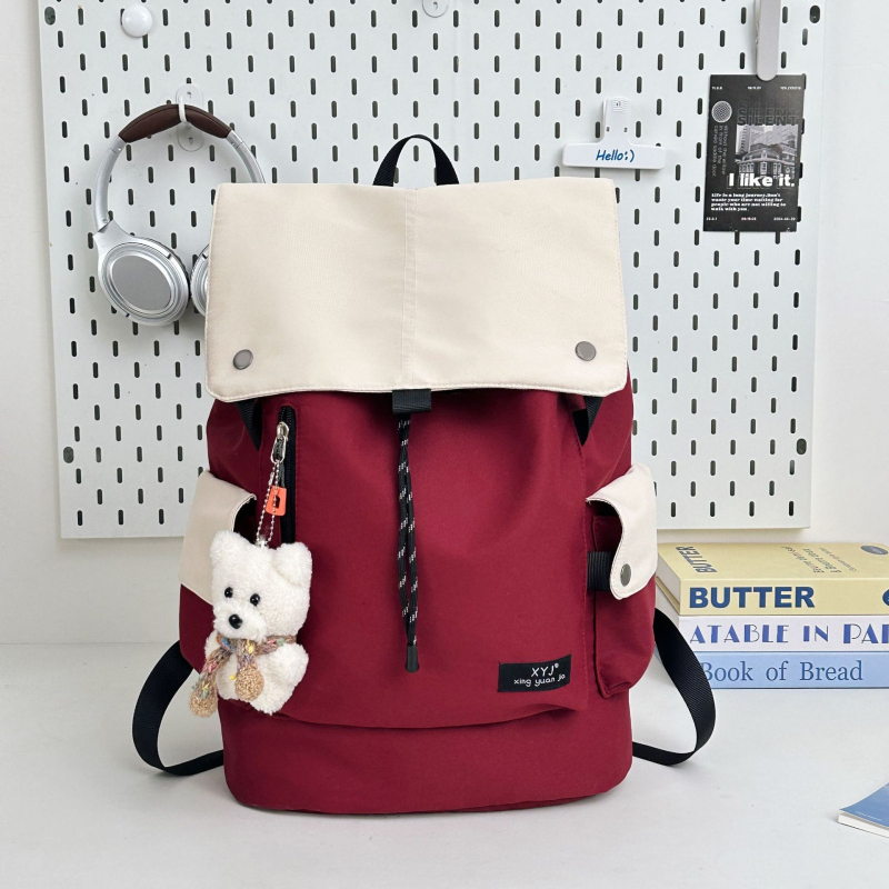 Unisex nylon ruksak za putovanje, pretinac za 14-inčni laptop, kapacitet 36–55 L
