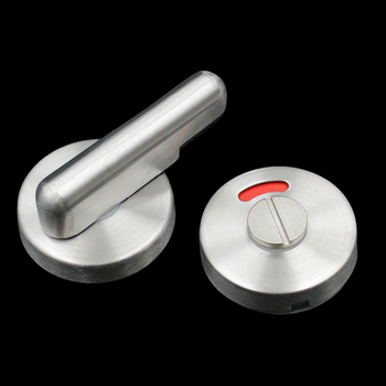 Κύκλινο κλείδωμα για διαχωρισμό δημόσιας τουαλέτας – ανοξείδωτο ατσάλι 304, φινίρισμα οξείδωσης με γραμμώσεις, μοντέλο 10/μικρό κυκλικό κλείδωμα