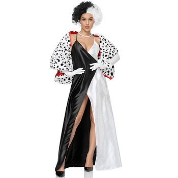 Cosplay suknja s dalmatinskim točkicama i motivom vještice za scensku izvedbu (Brand: Beauty embryo; Materijal: pamukova mješavina; Prigode: igranje igara/animacije; Spol: Žensko; Kategorija: suknja)