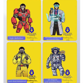 Protecție de ecran din sticlă temperată pentru seria iPhone 17 — folie frontală, finisaj mat, protecție a intimității, anti-amprentă, anti-lumină albastră, HD