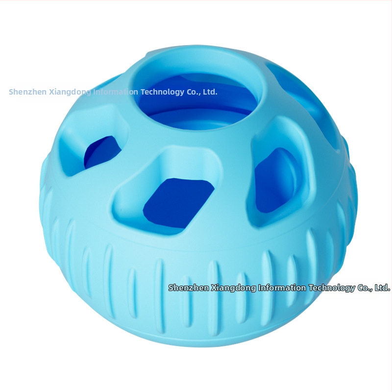 Σιλικόνου δάγκωμα και ταΐσμού παιχνίδι σκύλου με μπάλα διαρροής φαγητού, μάρκα Enjoy the movement