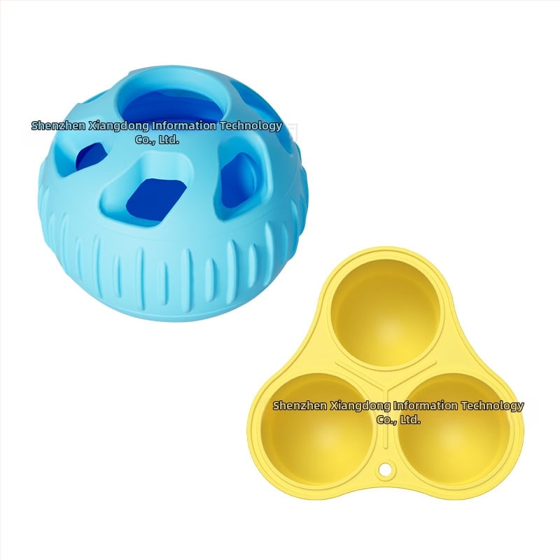 Σιλικόνου δάγκωμα και ταΐσμού παιχνίδι σκύλου με μπάλα διαρροής φαγητού, μάρκα Enjoy the movement