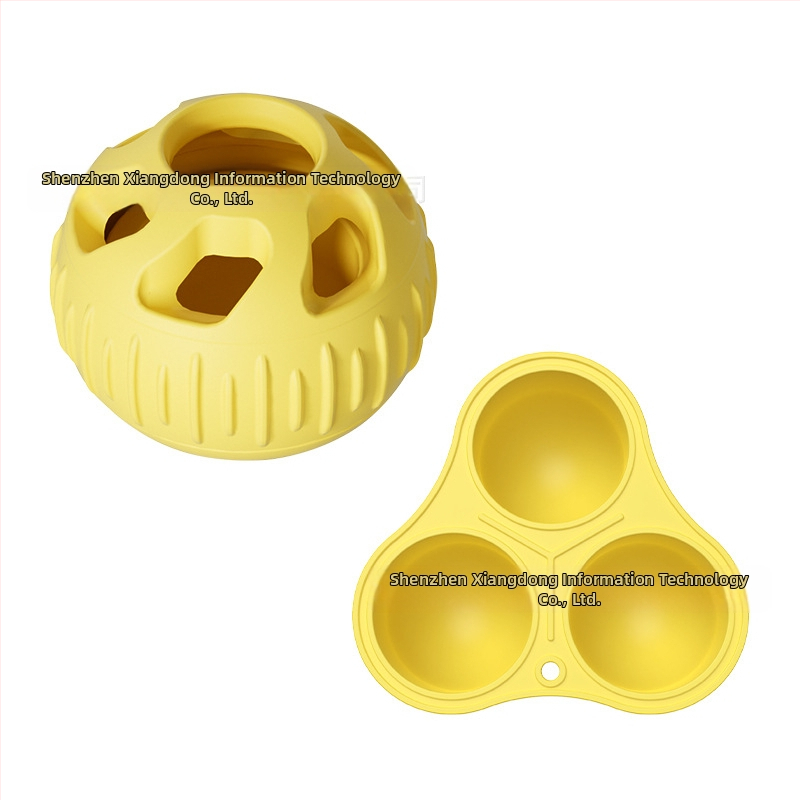 Σιλικόνου δάγκωμα και ταΐσμού παιχνίδι σκύλου με μπάλα διαρροής φαγητού, μάρκα Enjoy the movement