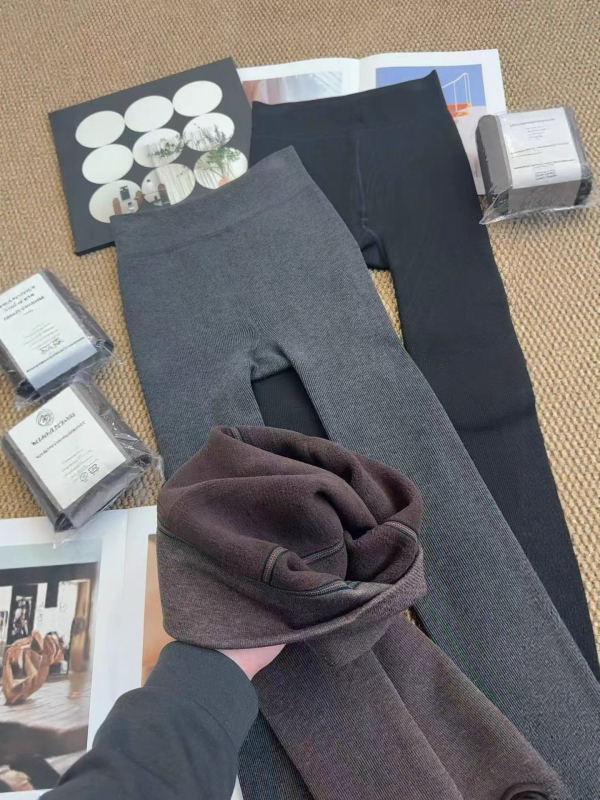 Θερμικά παντελόνια βαμβάκι-σπαντέξ, χοντρά, διατηρούν τη ζέστη, υψηλή ελαστικότητα, στενή γραμμή