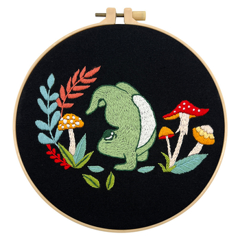 Σετ σταυροβελονιάς — Nordic στυλ (Μάρκα: Jinhao; Μοτίβο: λουλούδια/χορτάρι/φύλλα; Βελονιά Su)