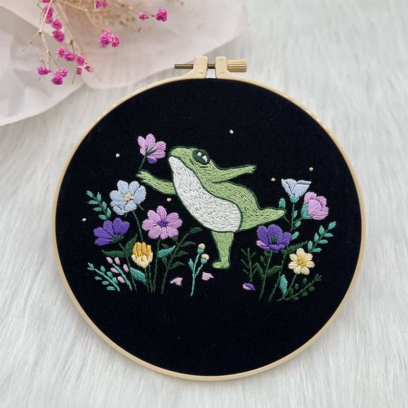 Σετ σταυροβελονιάς — Nordic στυλ (Μάρκα: Jinhao; Μοτίβο: λουλούδια/χορτάρι/φύλλα; Βελονιά Su)