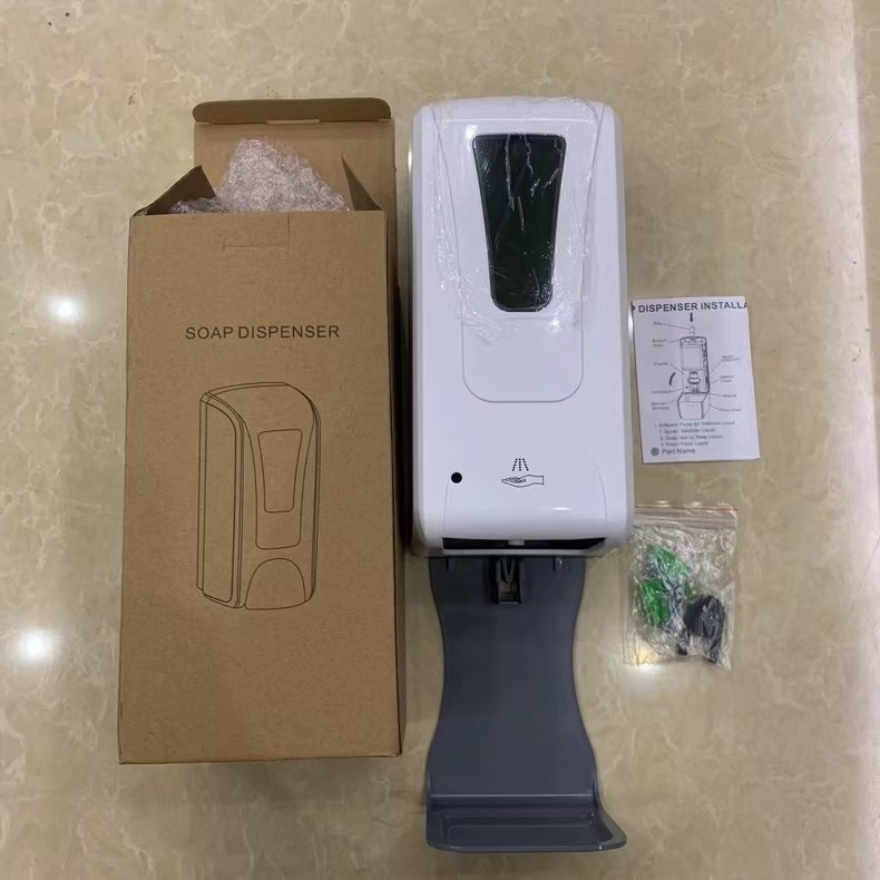 Automatski dozator za dezinfekciju ruku - zidni, komercijalna upotreba, bez dodira, ABS, ROHS, 1050 g, injekcijsko oblikovanje, funkcija senzora