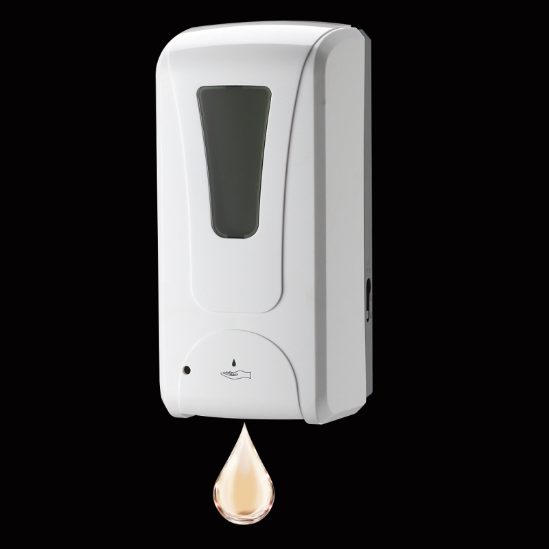 Automatski dozator za dezinfekciju ruku - zidni, komercijalna upotreba, bez dodira, ABS, ROHS, 1050 g, injekcijsko oblikovanje, funkcija senzora