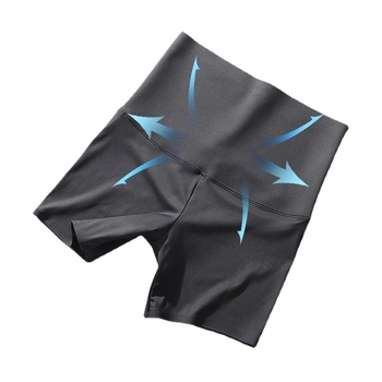Sharkskin tajice s visokim strukom, tročetvrtinske duljine, kontrola trbuha i podizanje kukova (70-80% Nylon/Spandeks)