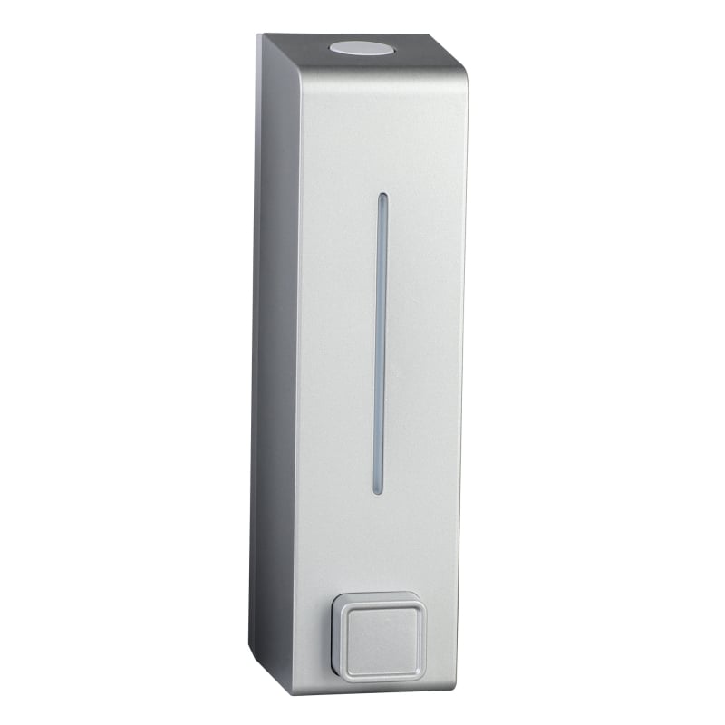 Dozator de săpun cu apăsare manuală, montat pe perete, ABS, turnare prin injecție, greutate 260 g