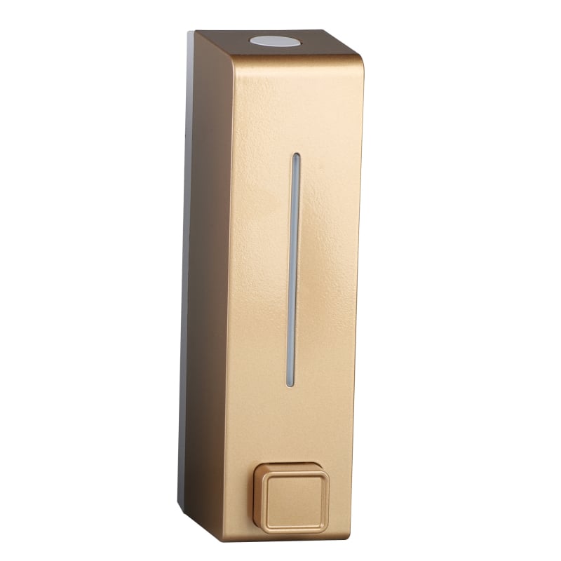 Dozator de săpun cu apăsare manuală, montat pe perete, ABS, turnare prin injecție, greutate 260 g