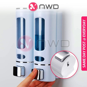 Dozator de săpun lichid, montat pe perete, acționare manuală; material: plastic; stil minimalist; marcă Sheng Ruijia; model 9551