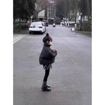 Fustă pentru fete din lână, carouri, croială A-line, pentru vârsta 3–8 ani, toamnă 2025