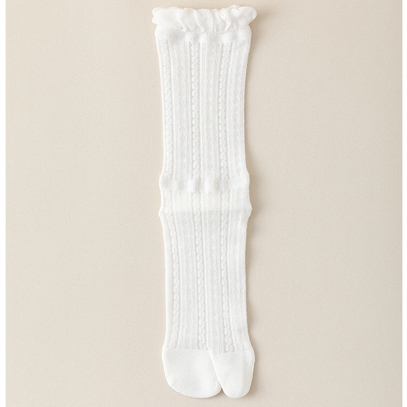 Ženske čarape s podijeljenim prstima, pamuk, srednja duljina, protuklizne, upijanje znoja, japanski casual stil