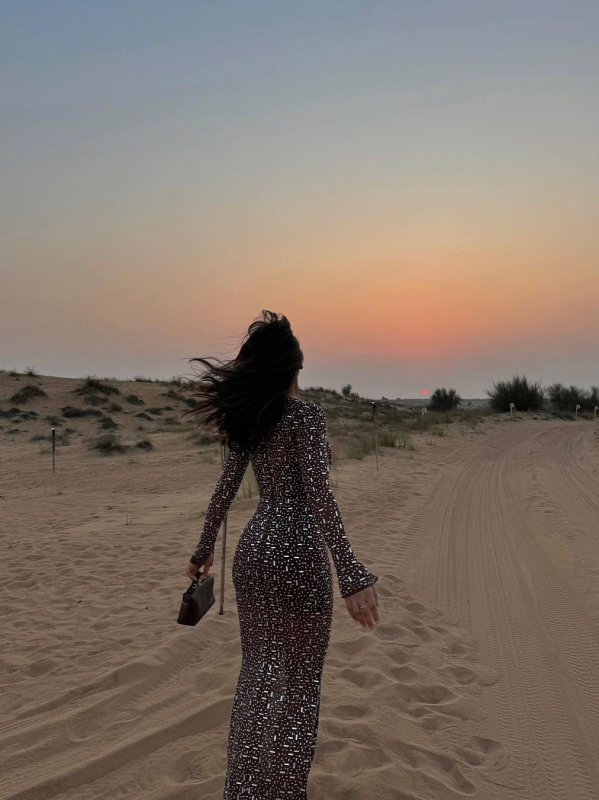 Rochie sirenă cu mâneci lungi, decolteu pătrat, plasă textilă, cristale, talie înaltă, fustă lungă, fără fermoar, poliester 80–90%