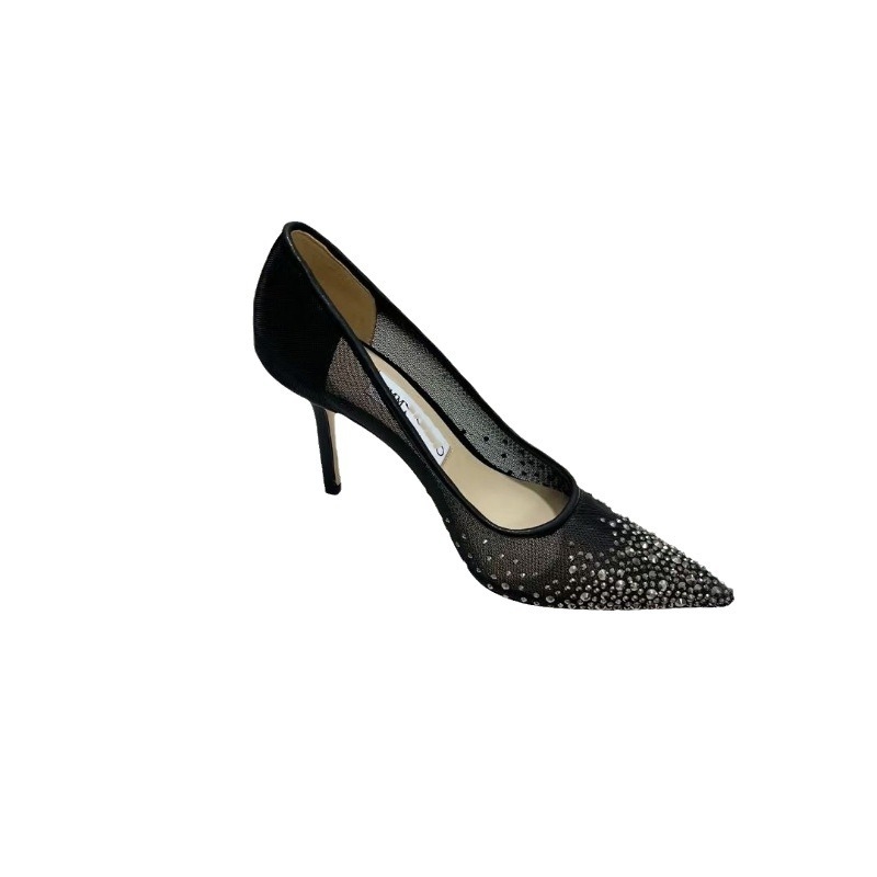 Pantofi de nuntă pentru femei, vârf ascuțit, din plasă, toc 6-8 cm, căptușeală din piele naturală