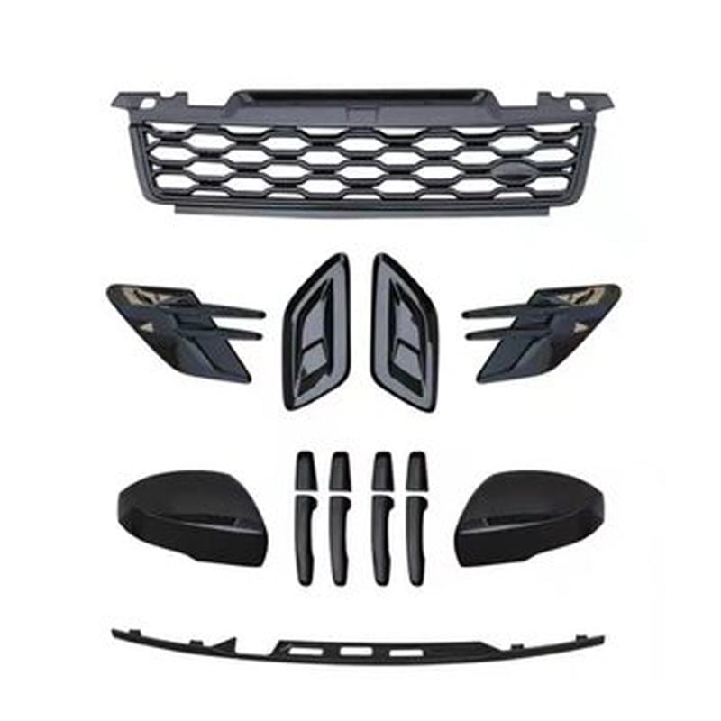 Range Rover Sport 2014-2022 σετ πλευρικών αεραγωγών μπροστινού προφυλακτήρα, ABS πλαστικό