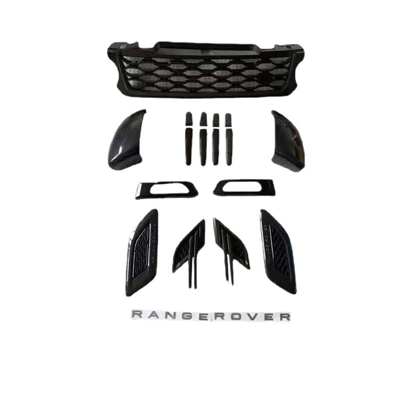 Range Rover Sport 2014-2022 σετ πλευρικών αεραγωγών μπροστινού προφυλακτήρα, ABS πλαστικό