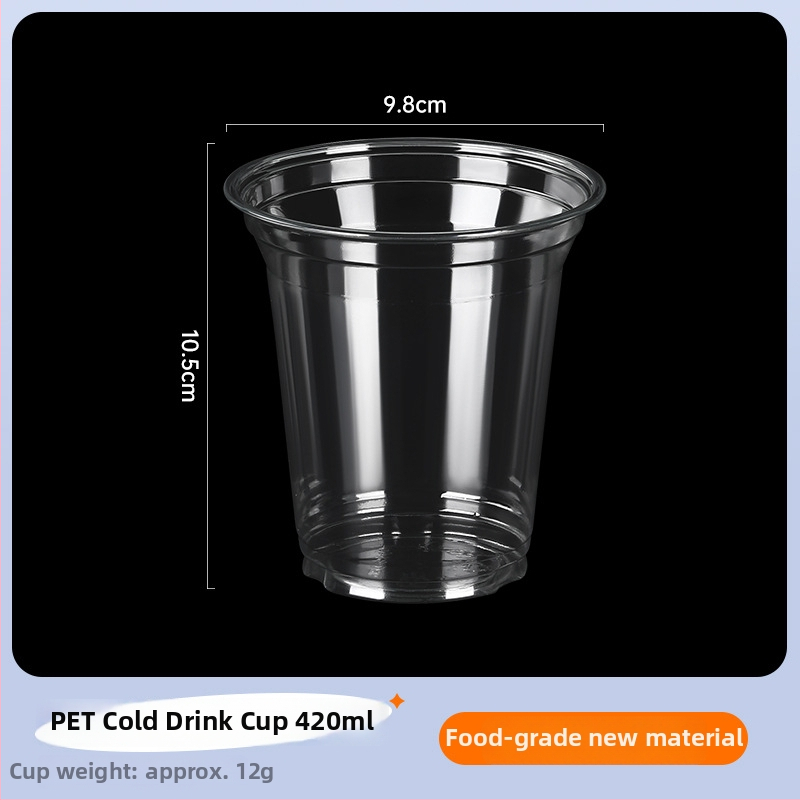 Еднократна пластмасова чашка с капак, за магазин за млечен чай, вместимост под 100 мл, с възможност за печат на лого